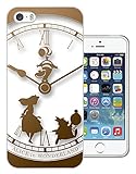 459 - Vintage Clock Alice In Wonderland Design iphone 6 6S 4.7'' Fashion Trend CASE Gel Rubber Silicone All Edges Protection Case Cover