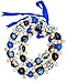 Hawaiian Leis Kukui Nut Beads Necklaces with Cowrie Shell for Men and Women 28" Adjustable Assorted Color Lei