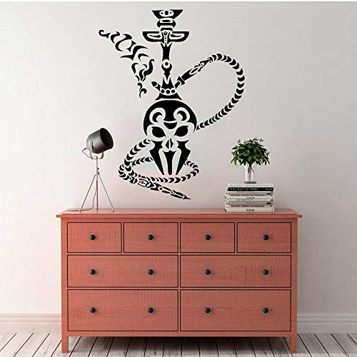MRQXDP Shisha Wandaufkleber Wohnzimmer Shisha Rauchen Arabisch Cafe Vinyl Wandtattoo Schlafzimmer Rauch Europa Home… – Bild 3