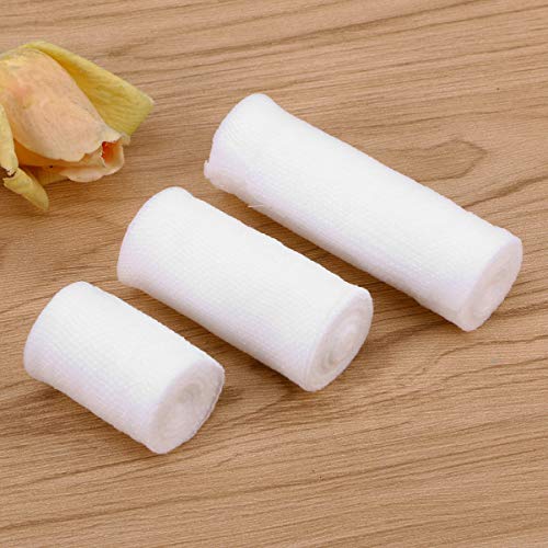 3rolls Elastic Gauze Bandages - vendas elásticas para primeros auxilios, para compresión y cuidado de lesiones miniatura 3
