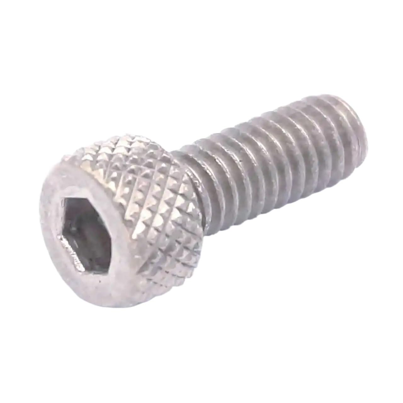 Zylinderschrauben mit Innensechskant metrisch, Titan GR2 TA2 M5x0,8 Innensechskantschrauben, Nylonmuttern, 10 Stück, verschiedene Größen(M5x45mm)
