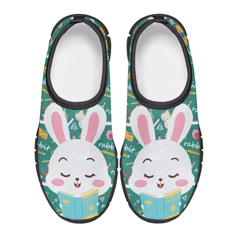 Big Kids Cute Slip-On Flat Lightweight Shoes Walking Casual Comfortable Art Painted Travel Outdoor School Shoes Boys Girls Print Series US Size 11-15