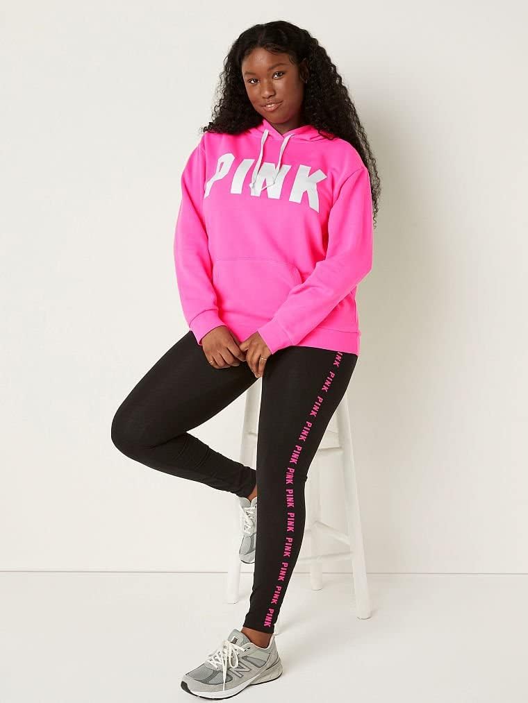 Victoria's Secret Women's PINK Logo Campus Hoodie Sweatshirt (XS-XXL) - Image 5