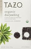 Tazo Organic Darjeeling Black Tea, 20-Count Tea Bags (Pack of 6)