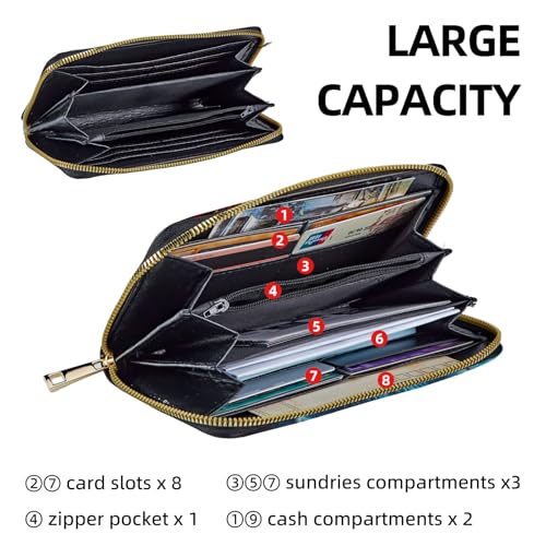 Wrist Wallets for Women, Lightweight RFID Blocking Multi-Functional Secure Wrist Purse for Travel, Daily Use-72