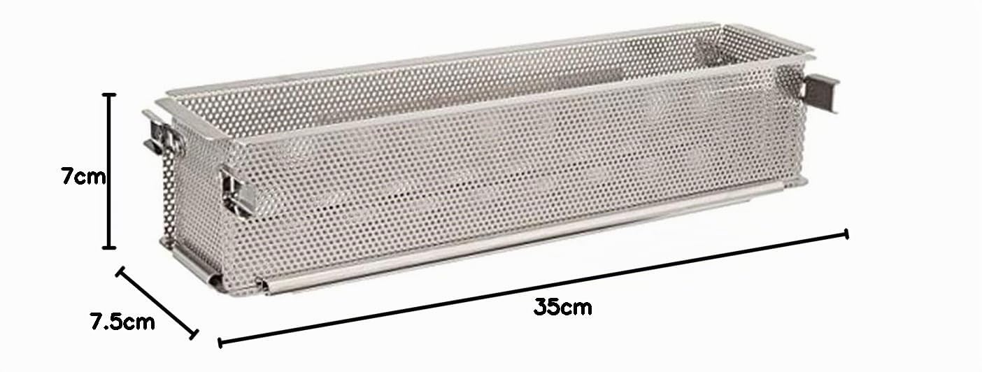 De Buyer, MOLDE INOX PLEGABLE PERFORADO. GEOFORM 35X7X7.5-35 x 7 x 7,5 cm-3210.35