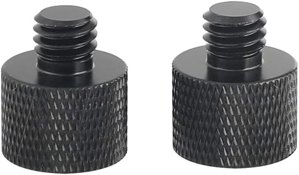 5/8"-27 Female to 3/8"-16 Male Screw Adapter for Microphone Converter2 Pieces