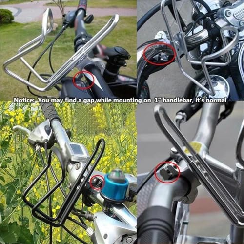 Support guidon bouteille d'eau pour road trip en moto et vélo - 5