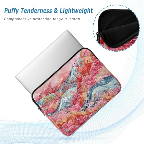 Funda para portátil 13-14 pulgadas impermeable rosa miniatura 5
