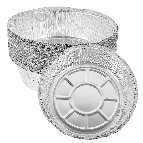 Zerodeko 20 Pezzi Scatole Alluminio Usa e Getta per Bbq Feste e Picnic Resistente e Multifunzionale per Carne