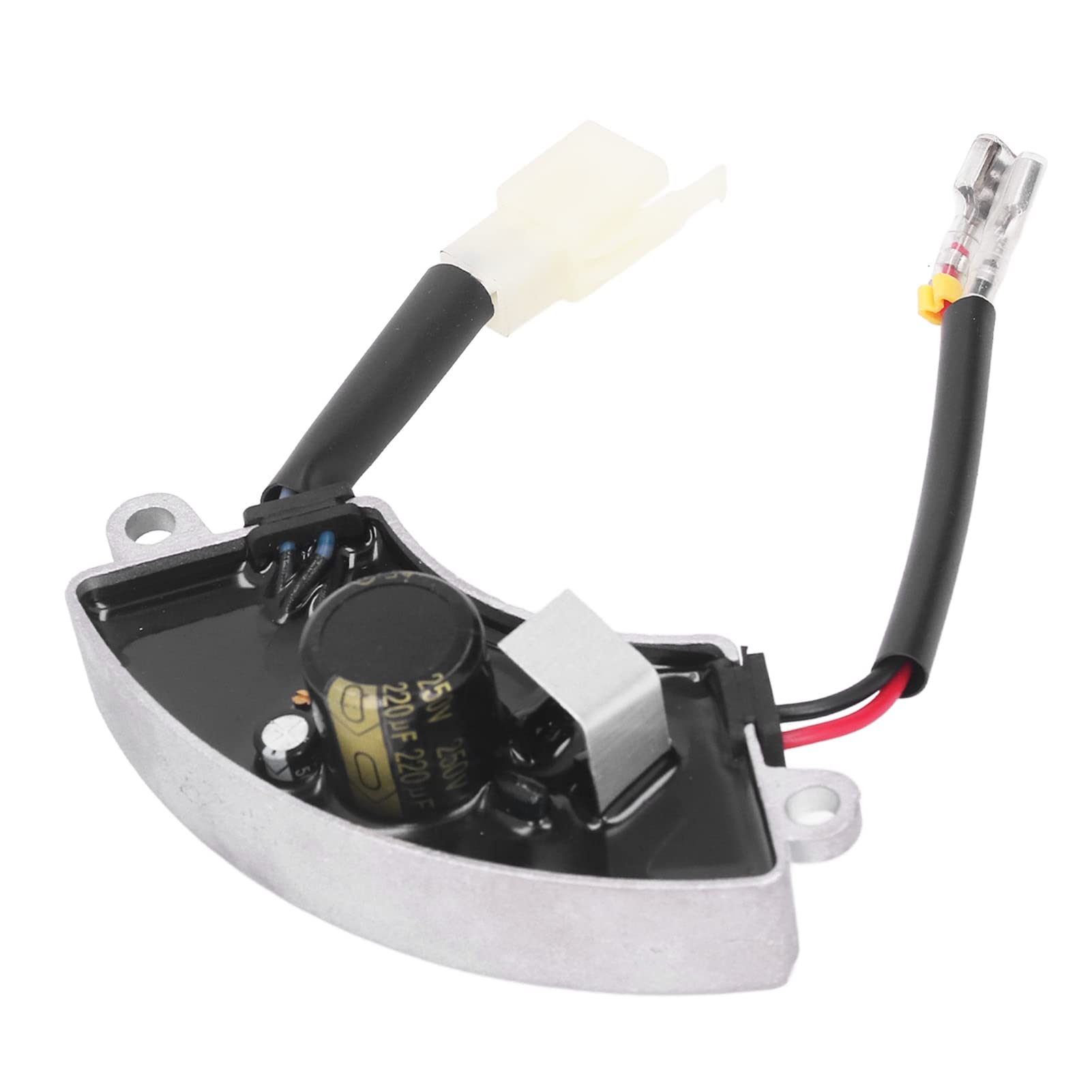 Buachois Raddrizzatore Regolatore di Tensione Automatico,250V 220UF AVR per Gruppo Elettrogeno a Benzina Monofase 2-3KW Gruppo Elettrogeno Diesel