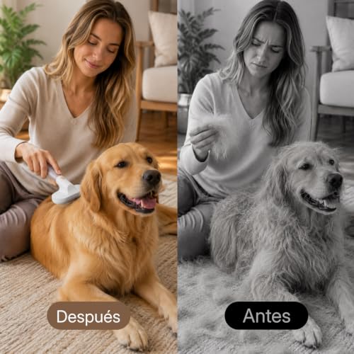 Cepillo desenredante Mcbazel para mantener el sofá limpio de pelos 6