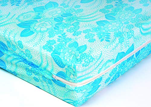 UNIVERSDECOR Housse à Matelas 140 x 190 cm - Rénove Matelas Maille Extensible Bleu