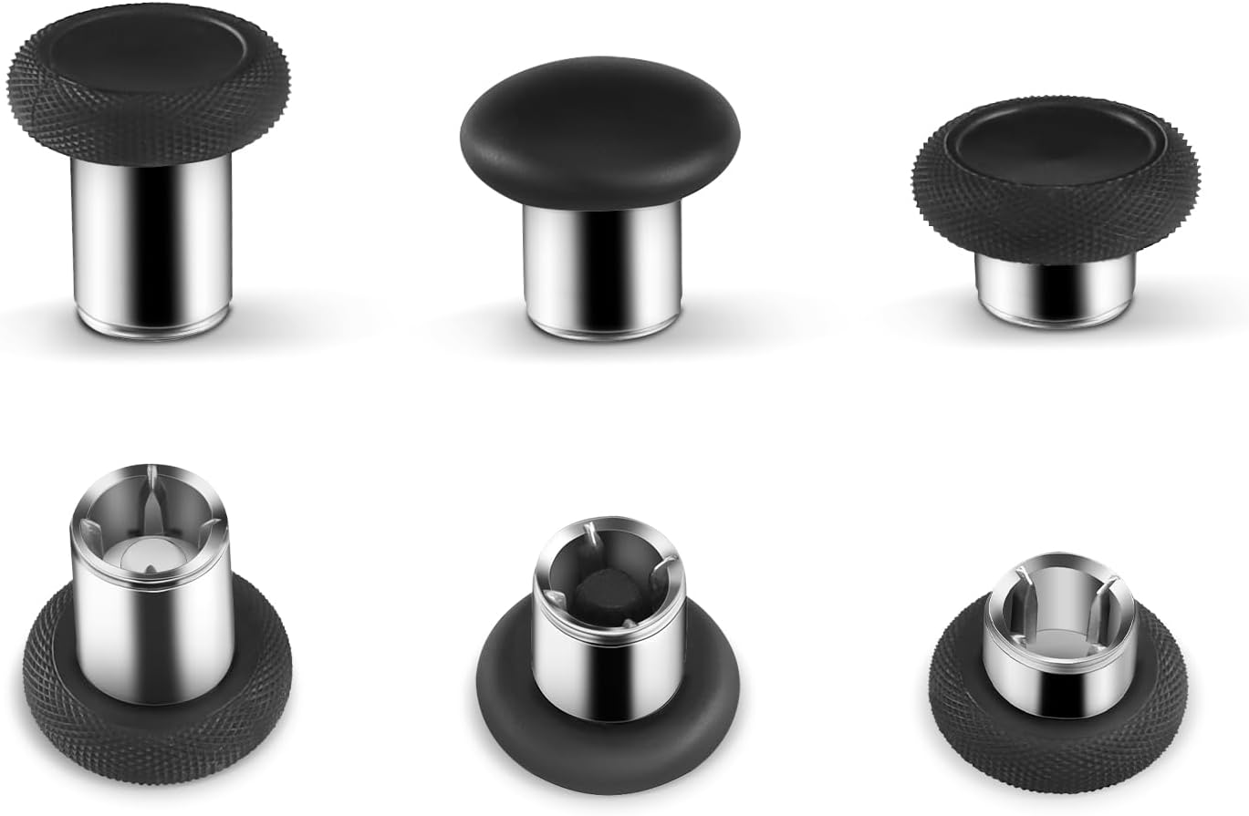 Replacement Thumbsticks for Xbox Elite 1 Controller,6 in 1 Swap Magnetic Joysticks for Xbox One Elite Controller Series 1(Only Fit for Model 1698,NOT for Elite 2 Controller)