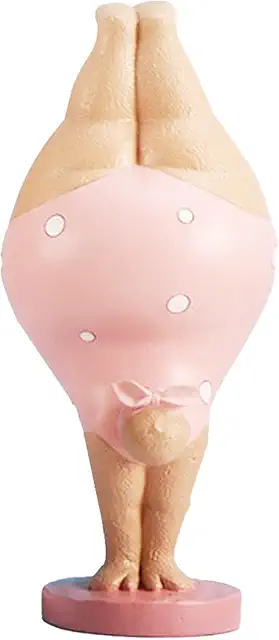 Fat Lady Yoga Sculpture - Dikke Dames Beeldjes