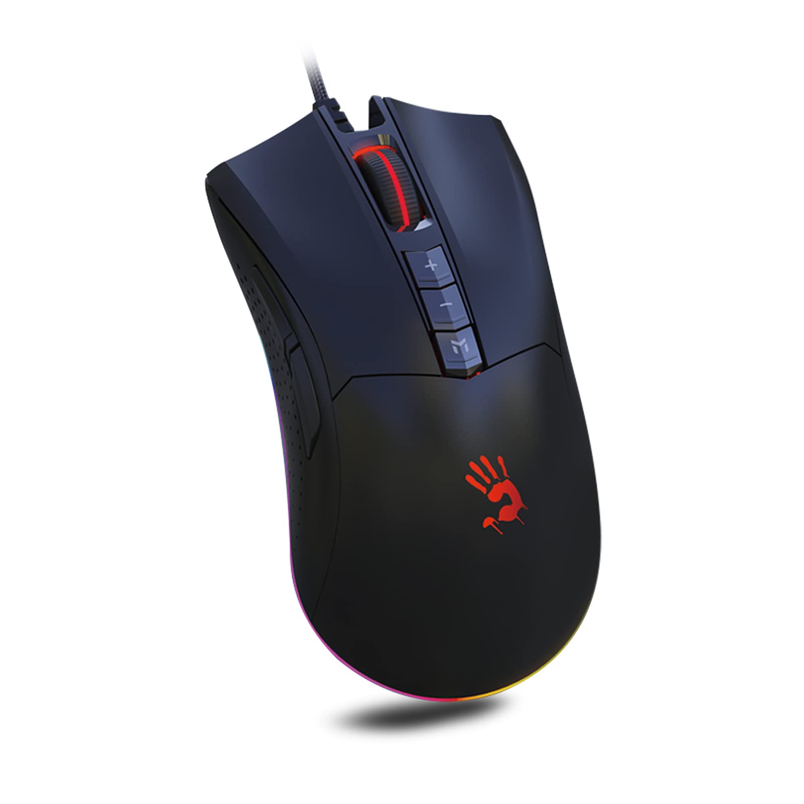 Bloody ES9Pro FPS RGB Gaming Mouse, PMW3389 Chip, 16000 CPI, 2000Hz Report Rate, 400IPS, 4M Onboard