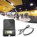 Luyismer Fitness Bike Electronic Meter with Phone Stand Electronic Fitness Meter