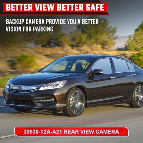 Image of Backup Camera Rear View Camera Fit for Honda Accord 2014 2015 2016 2017 Parking Park Assist Camera Replaces #39530-T2A-A21 39530-T2A-A31 39530-T2A-U110-M2