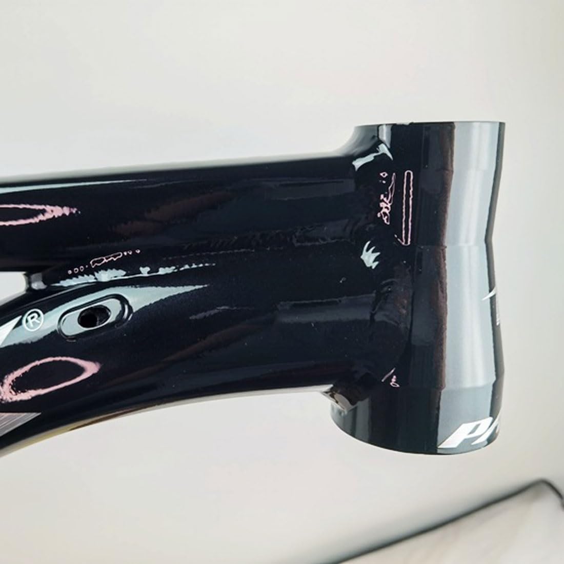 QHIYRZE Trail Mountain Bikes Frame 27.5er/29er DH/XC/AM Mountain Bikes Suspension Frame Boost Thru Axle 12x148mm Disc Brake Frame 16''/18'' Downhill Frame (Color : Purple, Size : 18'')