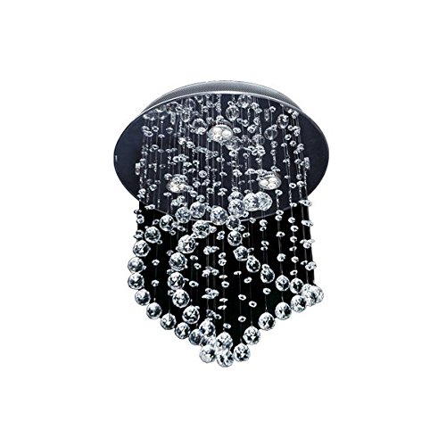 Plafon szkło Leticia 3 x GU10 LED (w zestawie)