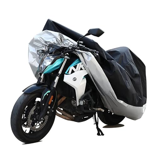image for Motorcycle Cover Waterproof Outdoor - PSLER Universal Rainproof Snowpr