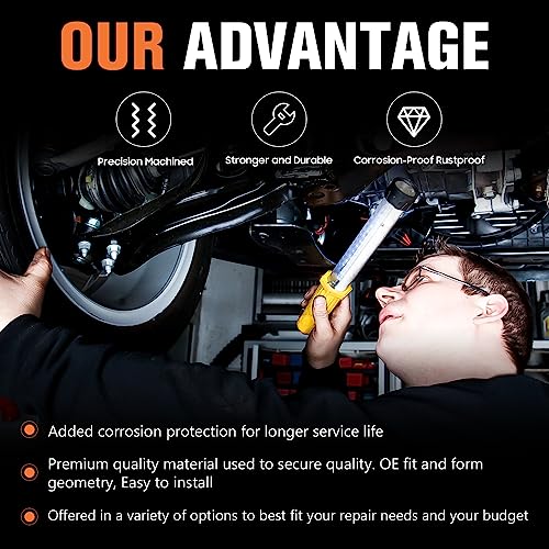 Image of Rear Suspension Kits Upper Lateral Arm +Lower Rearward Lateral Toe Arm Fit for Chevrolet Traverse 2009-2017, Fit for GMC Acadia 2009-2017, Fit for Buick Enclave 2008-2017