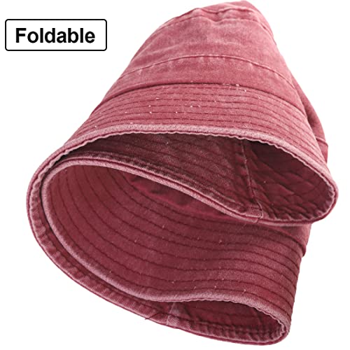 VECRY-Femmes-Bobs-Hommes-Denim-Coton-Lave-Tendance-Chapeau-Seau-Femmes-ete-Plage-Soleil-Chapeaux