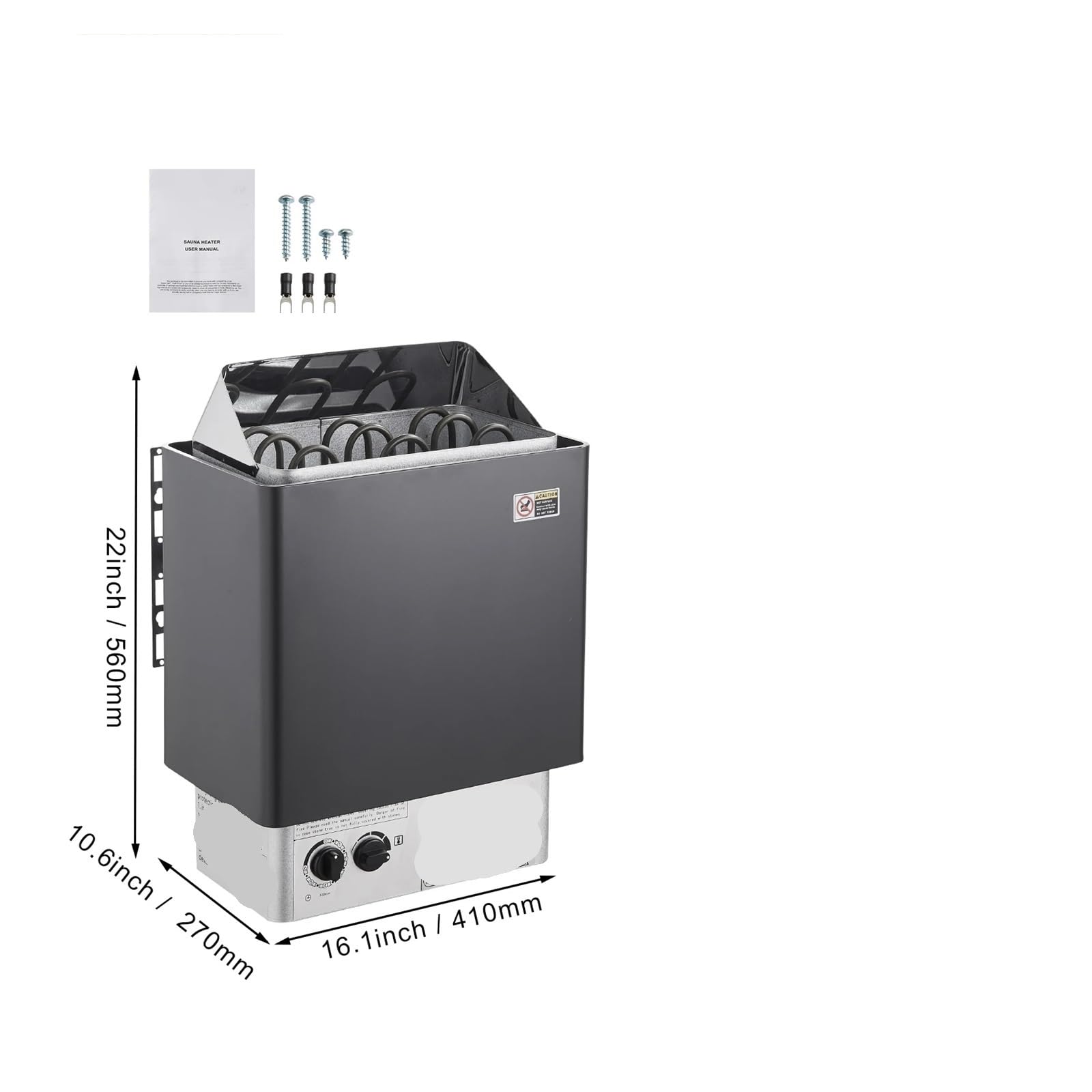 Poêle de sauna électrique, bain de vapeur, poêle de sauna, pieds, maison, hôtel, spa(3K Internal)