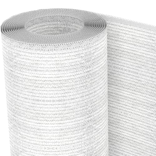 TENAX Filet Brise Vue Soleado in White 1,50x5 m Blanc, Filet Tissé d'Occultation pour Terrasses, Balcons et Jardins, Filet d'Ombrage pour Protéger du Soleil