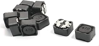 47uH 3A Gray Square Surface Mounting SMT SMD Power Inductor 12mm x 12mm x 7mm 10Pcs(47uH 3A graue quadratische SMD SMD-Induktivit?t für SMD-Oberfl?chenmontage 12 mm x 12 mm x 7 mm 10Stk Capacitor DIY