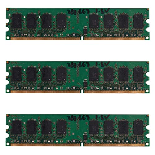 RAM DDR2 2GB 667MHz PC2-5300 DIMM triple canal pour un multitâche fluide sur PC fixe