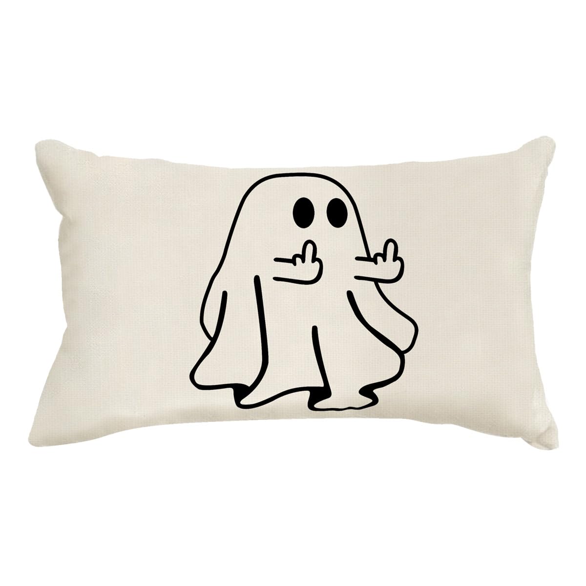 Housses de coussin fantôme d'Halloween 12 x 20 pour renouveler vos vieux oreillers