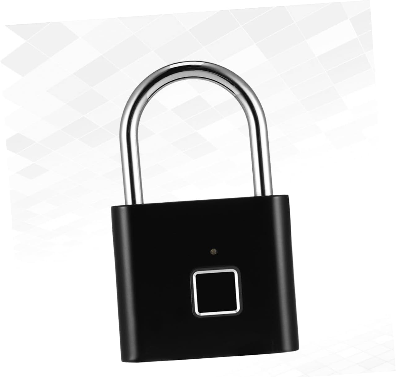 Homoyoyo Intelligent Fingerprint Password Lock for Suitcases and Cabinets Fingerprint Capacity Durable Black Design for Travel Luggage and Indoor Use