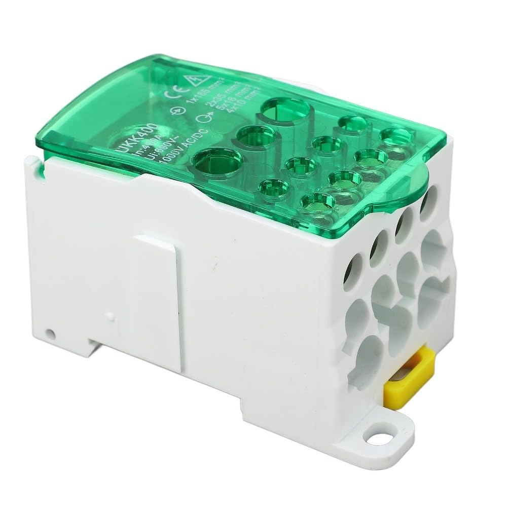 Boîte de jonction pour rail DIN évite la surchauffe des armoires 400A - 8