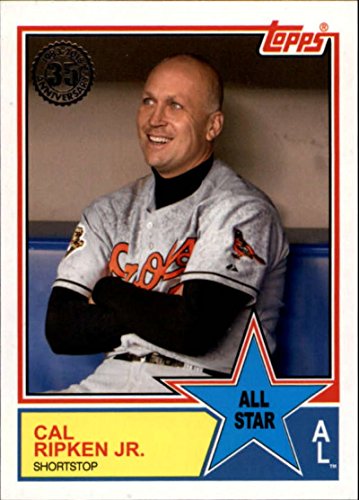 2018 Topps Series 2 Baseball '83 1983 All-Stars 83AS-48 Cal Ripken Jr. Baltimore Orioles Trading Card