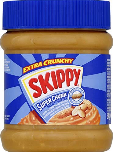 Skippy Mantequilla de cacahuete Super Crunch 340 g – Pack de 3