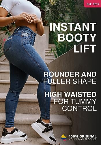 LT.ROSE Butt Lifting Jeans | Pantalones Colombianos Levanta Cola | High Waisted Jeans for Women | Colombian Jeans2