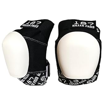 189 Killer Pads Pro Knee Pads; Ultimate Knee Pad Protection Gear for Skateboarding