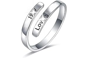 925 Sterling Silver Taylor Swift Paper Rings Promise Jewelry