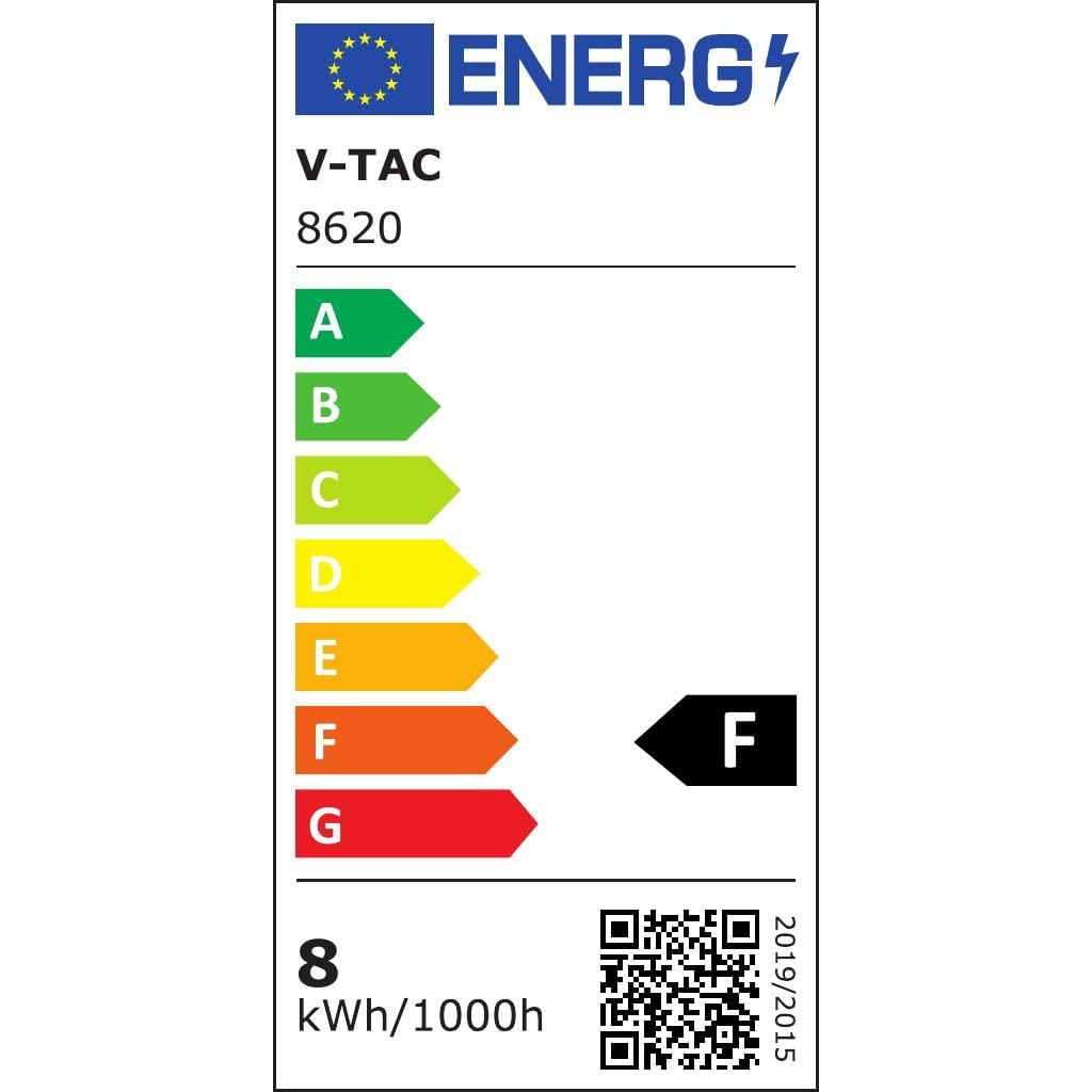 LEDLUX LD8619 Applique Led Da Parete 8W 8X1W Carcassa NERA Doppio Illuminazione Up-Down e Indiretto Con Angolo Luce 150 Gradi IP54 Interno Esterno (Bianco Caldo 3000K) (Bianco Neutro 4000K)