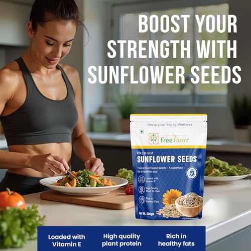Image of The Free Farm Premium Seeds Combo Pack 800g IChia + Flax + Pumpkin + Sunflower Seeds I Superfood I High Protein Omega-3 Rich I Weight Loss I Keto Diet Essentials
