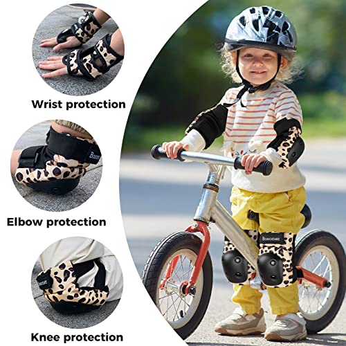 image for BOSONER Adult/Women/Kid Knee Pads Elbow pads Wrist Guard 6 in 1 Protec