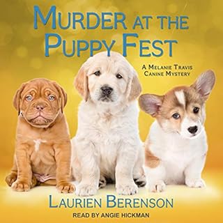 Murder at the Puppy Fest Audiolibro Por Laurien Berenson arte de portada
