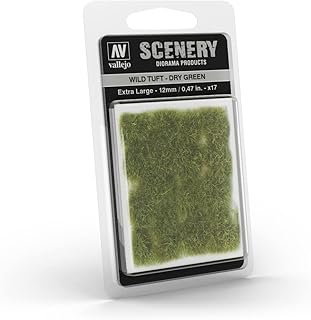 Vallejo VALSC424 Model Scenery Set, Green