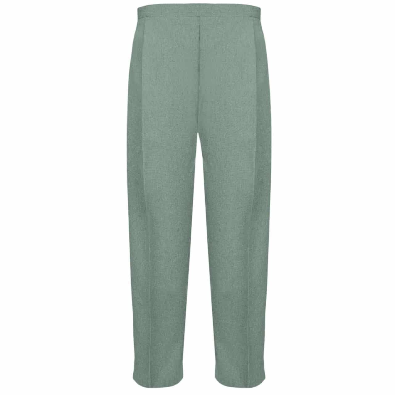 MyShoeStore Women's Straight Leg Trousers - Taupe - 24S
