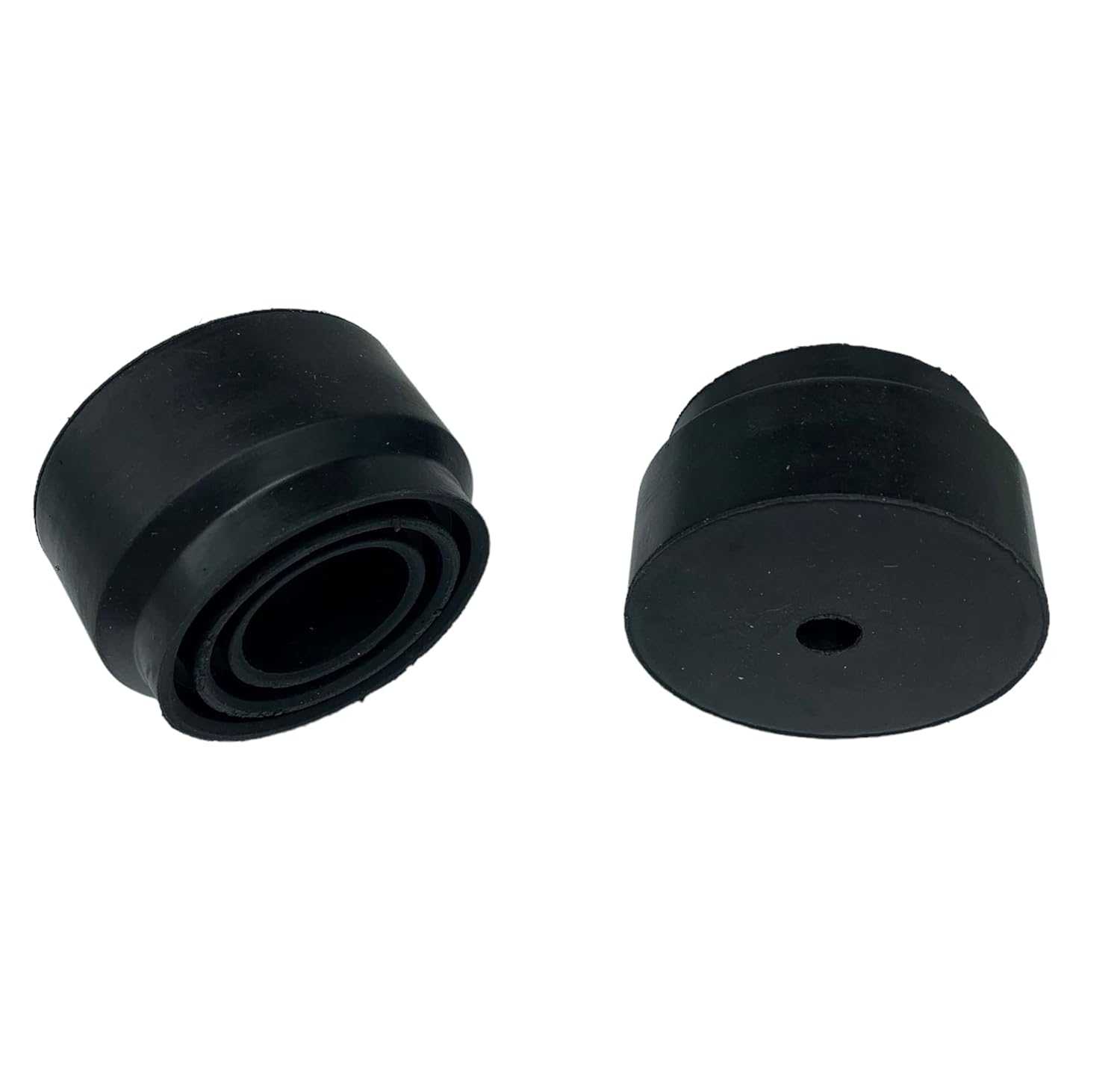 Brand 2 Pack of Heavy Duty Rubber Foot Pads Anti Vibration Isolator Dampener Feet 1-3/8 Inch H X 2-1/2 Inch Diameter, for Generators Amps Mixers Universal Use