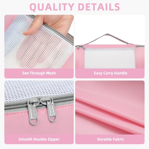 Image of BAGAIL 6 Set /8 Set /10 Set Packing Cubes Various Sizes Packing Organizer for Travel Accessories Luggage Carry On Suitcase