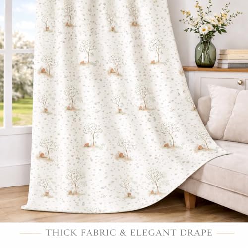 Image of STITCHNEST 'Florea Series' Premium Satin Room Darkening Curtains 7 Feet Long Set of 1 | Door Curtain 7 x 4 Feet | Blocks 70-80% Light | Ideal for Bedroom, Living Room & Home Decor