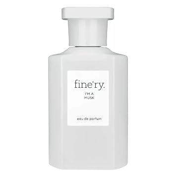 Finery Im a Musk Eau de Parfum Long-Lasting Perfume for Women & Men - Fluffy Musk, Cotton Blossom & Creamy Sandalwood - Clean, Cozy, Full Size Hair & Body Fragrance, Gift for Her 60mL