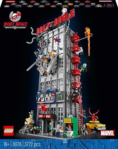 Marvel Super Heroes Spielset Daily Bugle 18+ (76178) - Lego - Immagine 7